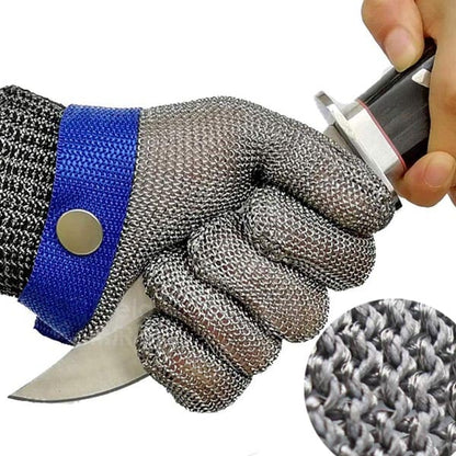 🧤 50% OFF NOW! 🥩 Stainless Steel Mesh Glove – Highest A9 cut level – Perfect for butchers & chefs – no more knife accidents! 🔪🚫