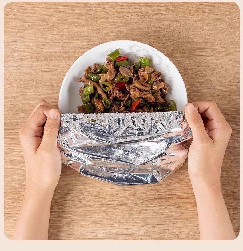 Universal Disposable Thermal Cover for Food
