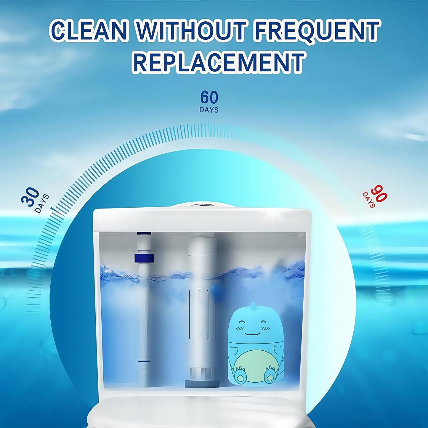🔥Toilet Cleaner & Toilet Deodorizer Wonder