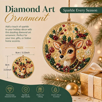 Christmas DIY Painting Hanging Ornaments Set