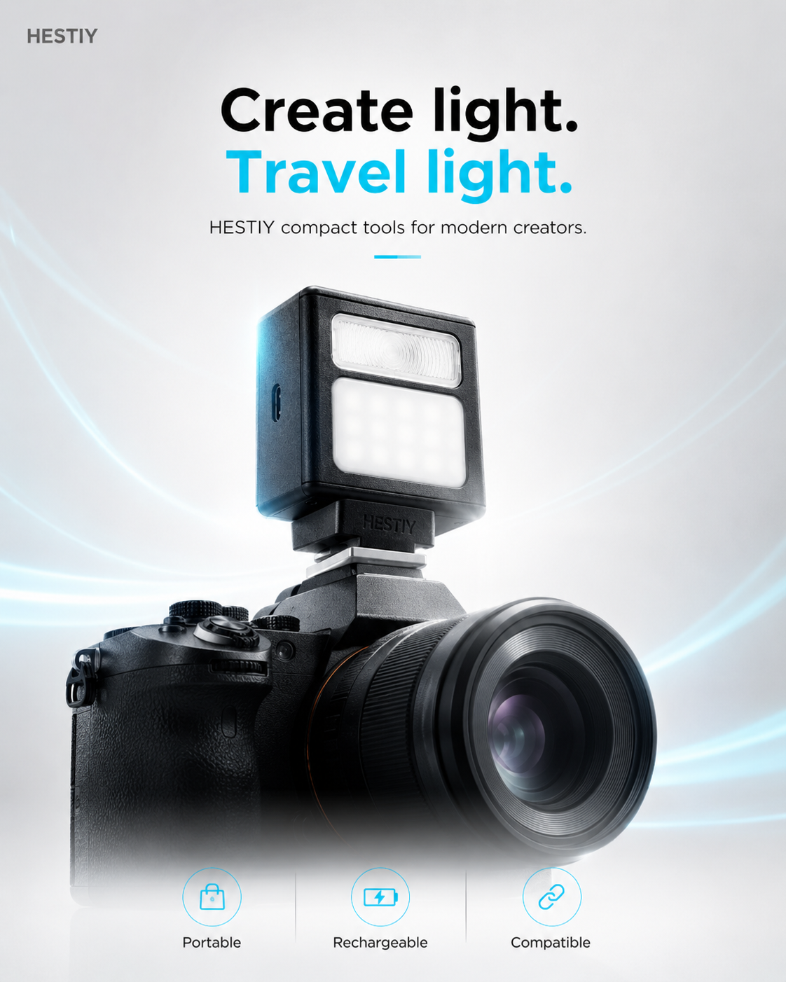 📸Pocket-Sized Rechargeable Camera Flash