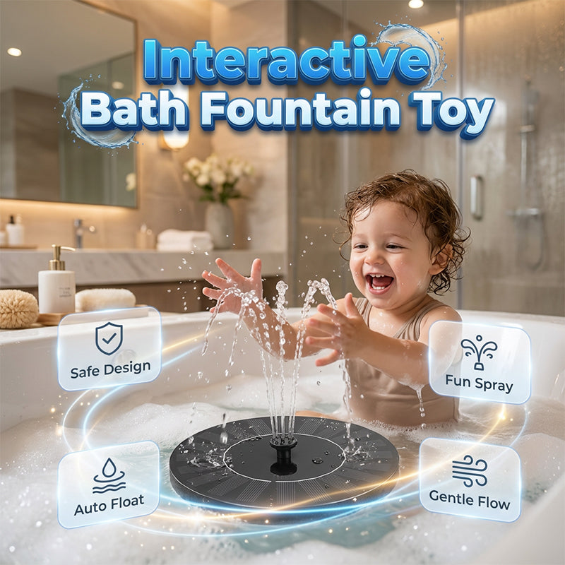 🏊‍♂️☀️Interactive Floating Solar Water Spray Toy