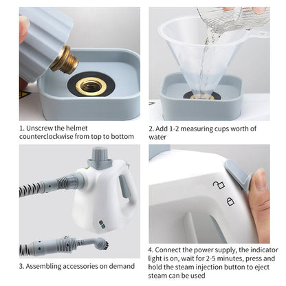 ✨Multipurpose Handheld Steam Cleaner Set for Home