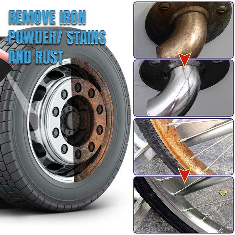 Rust Removal Spray — For Wheels, Tools & Metal Fittings