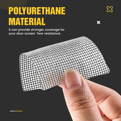 Window screen repair tape