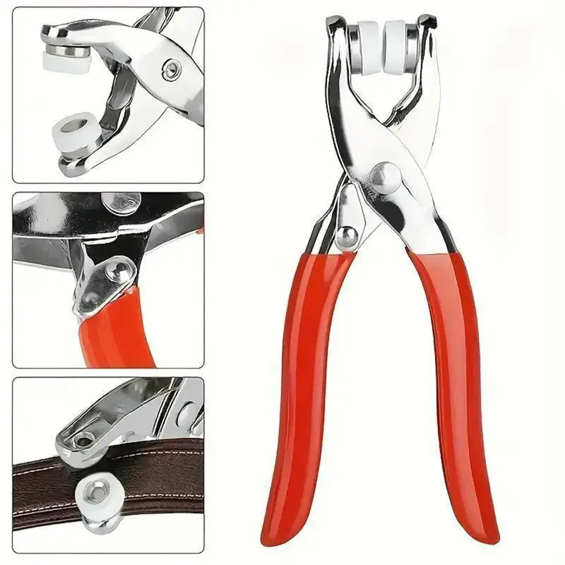🔥100 pcs Invisible Colored Metal Buckle & 1 Count Manual Pressure Pliers
