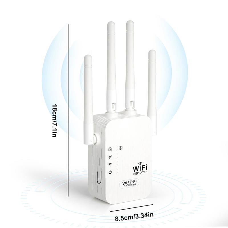 1200Mbps Dual Band WiFi Extender