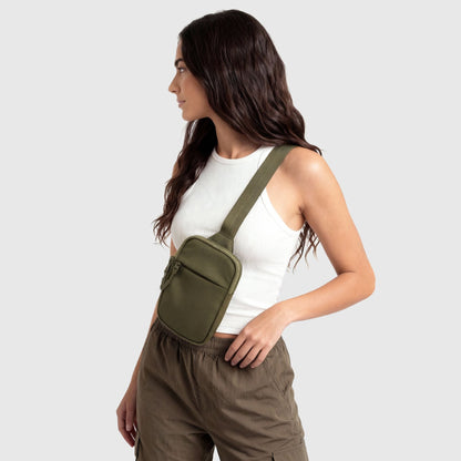 🎒Upgraded Travel Sling Bag 2.0 – Anti-Theft & 500D Durability