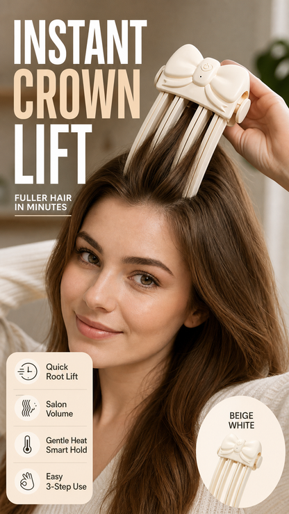 Rechargeable Wireless Hair Root Volumizing Clip