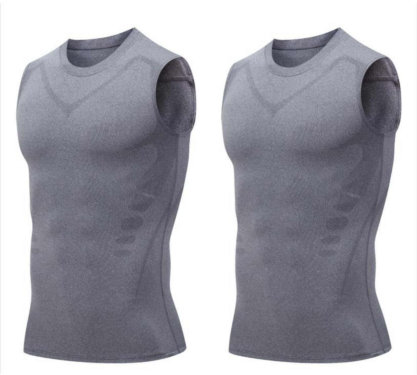 💎 50% OFF! Ionic Shaping Vest – Cooling compression, smooths belly & love handles. Invisible under shirts. Feel confident again! 💪✨