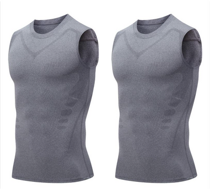 💎 50% OFF! Ionic Shaping Vest – Cooling compression, smooths belly & love handles. Invisible under shirts. Feel confident again! 💪✨