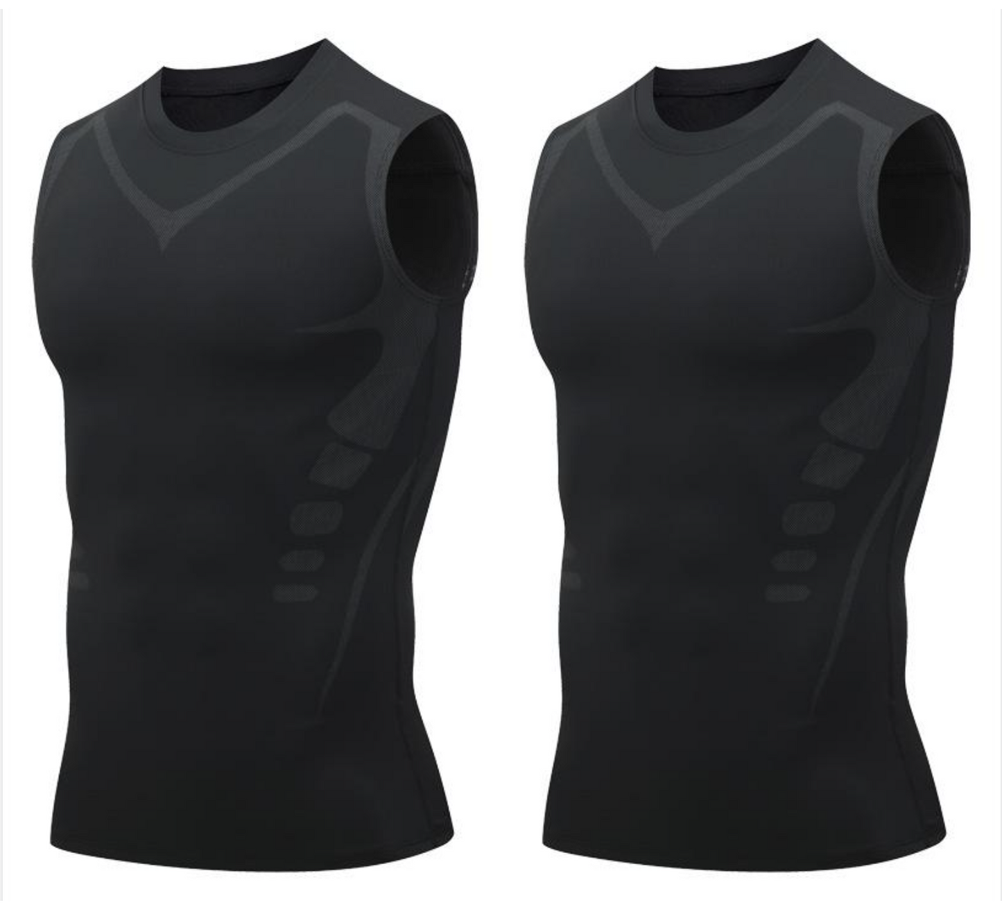 💎 50% OFF! Ionic Shaping Vest – Cooling compression, smooths belly & love handles. Invisible under shirts. Feel confident again! 💪✨