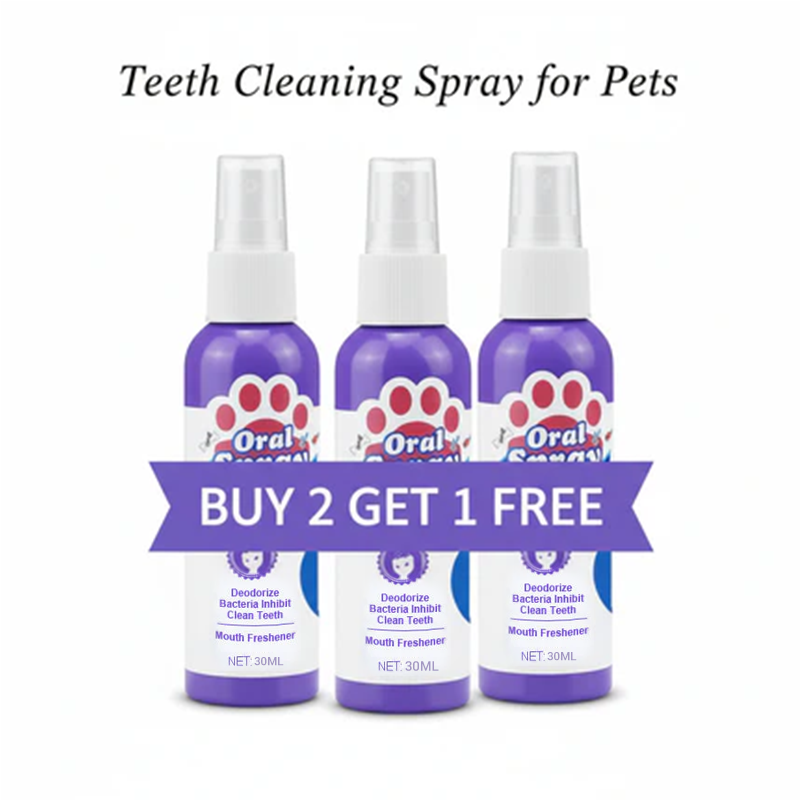 🔥Limited Time Buy 2 Get 1 Free🔥Teeth Cleaning Spray for Pets