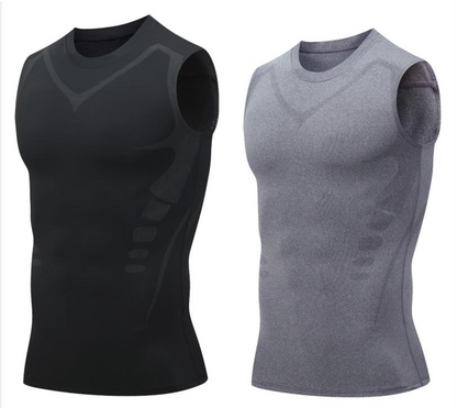 💎 50% OFF! Ionic Shaping Vest – Cooling compression, smooths belly & love handles. Invisible under shirts. Feel confident again! 💪✨