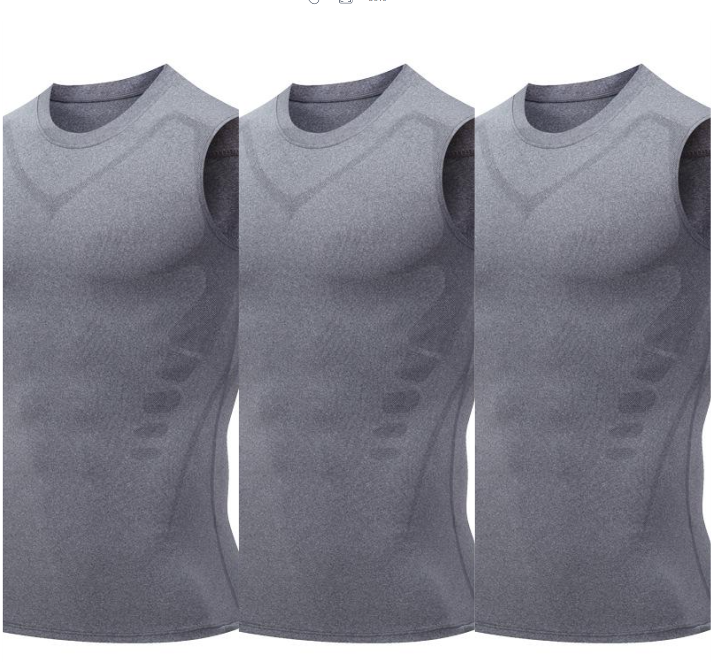 💎 50% OFF! Ionic Shaping Vest – Cooling compression, smooths belly & love handles. Invisible under shirts. Feel confident again! 💪✨