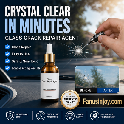Glass Crack Repair Agent