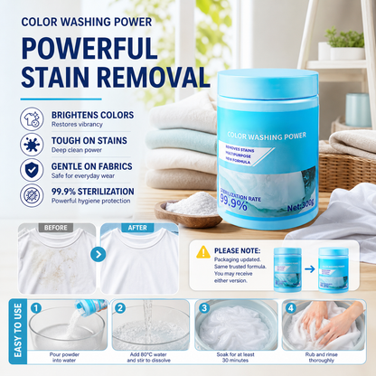 Activated Oxygen Clothing Brightening Cleaning Powder