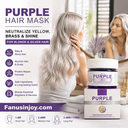 💜Purple Hair Mask with Long-Lasting Scent