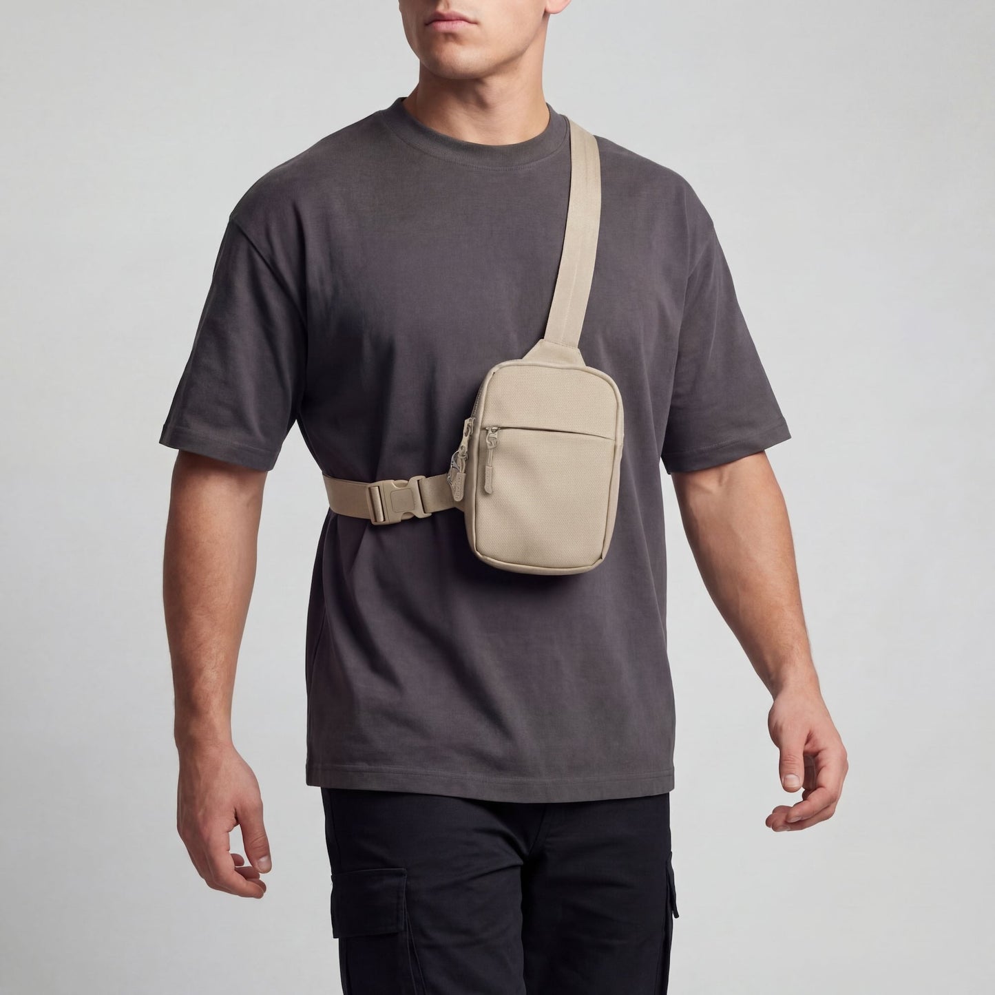 🎒Upgraded Travel Sling Bag 2.0 – Anti-Theft & 500D Durability