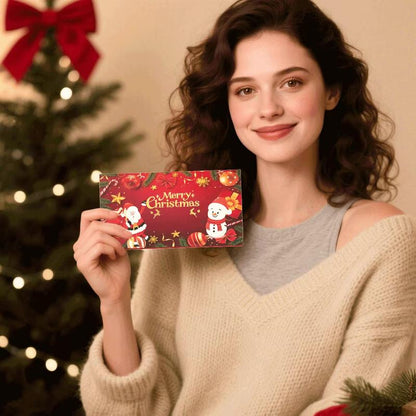 ❄️Summerfresh 50% OFF!🎄Fold-Out Christmas Money Gift Card – Make Cash Feel Like a Real Present