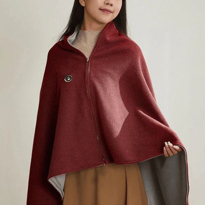 Portable Soft Zipper Electric Heated Blanket Shawl☀️Warm the entire winter
