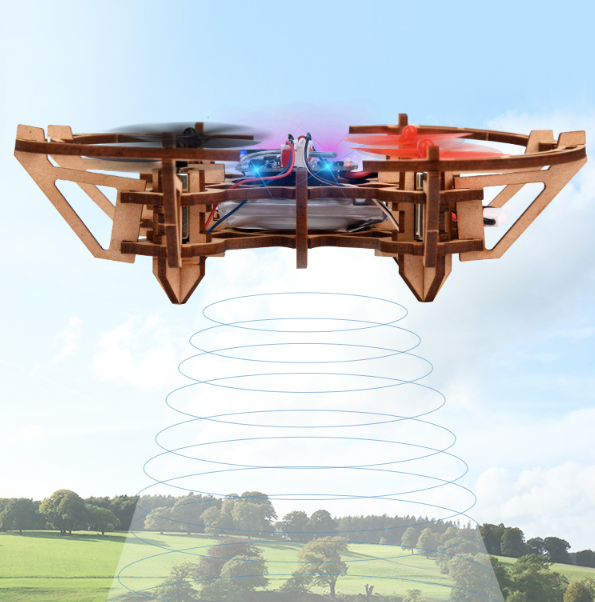 🎁DIY Wooden Drone Building Kit