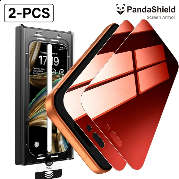⏰HD/Anti-Peeping Tempered Glass Screen Protector with Auto Dust-Elimination Installation