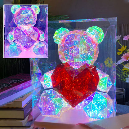 💕Valentine's Day Special - 50% OFF🎁 Colorful Glowing Bear