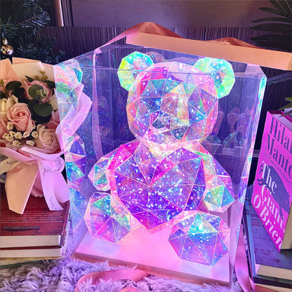 💕Valentine's Day Special - 50% OFF🎁 Colorful Glowing Bear