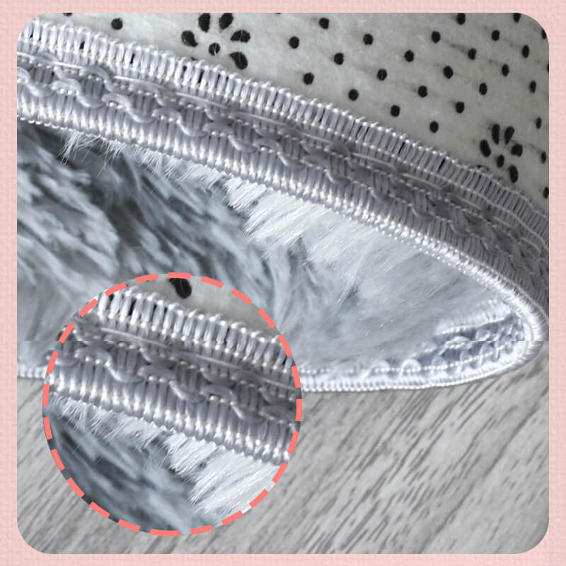 🛋️Gradient Color Plush Floor Mat