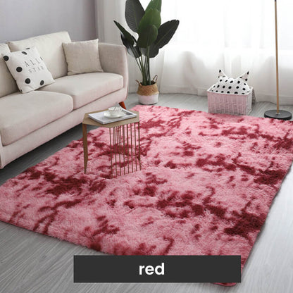 🛋️Gradient Color Plush Floor Mat