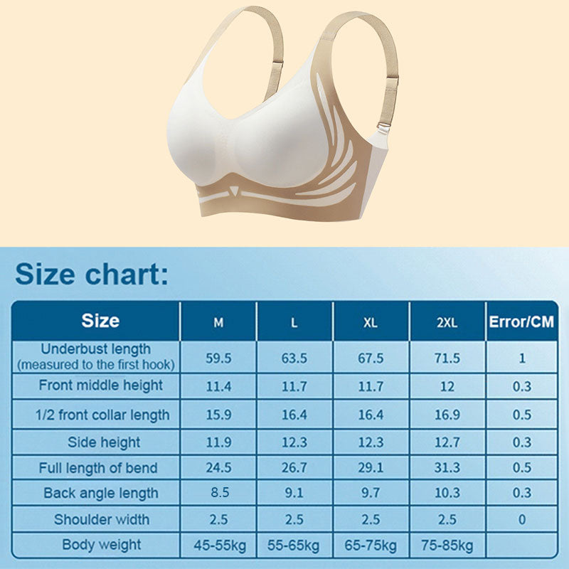 👙 50% OFF NOW! ✨ Lifting Anti-Sagging Wire-Free Push-up Bra - Invisible Support & Comfort for a Confident Silhouette 🌸✨