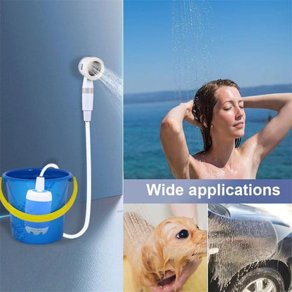 🔥Camping Essentials - While Stocks Last💦Portable Shower for Camping with Water Pump