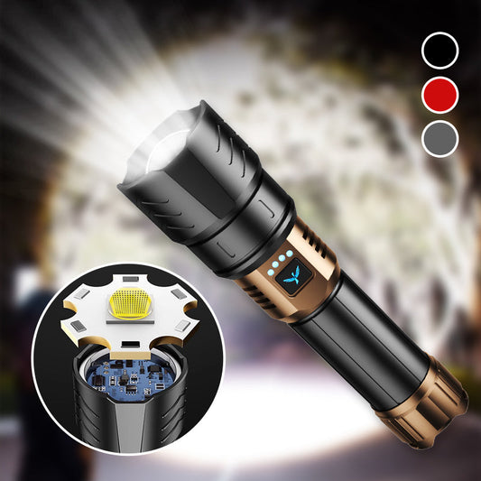 🔥High Brightness and Long-Distance Illumination LED Flashlight