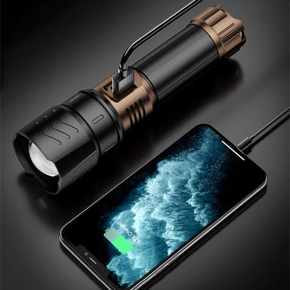 🔥High Brightness and Long-Distance Illumination LED Flashlight