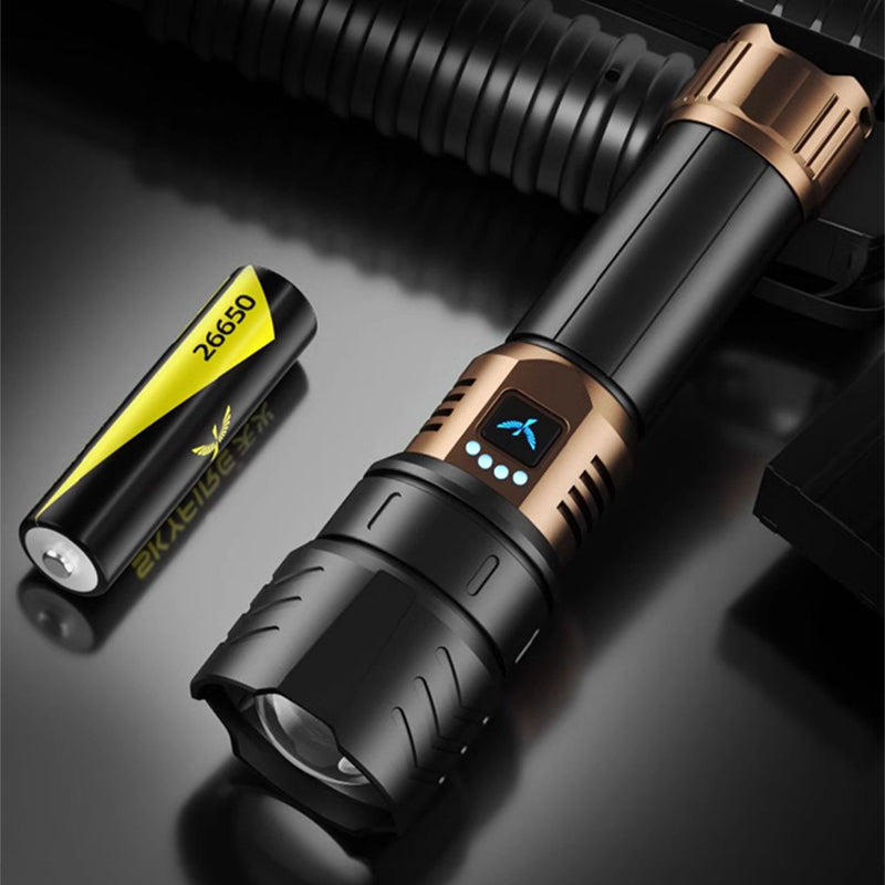 🔥High Brightness and Long-Distance Illumination LED Flashlight