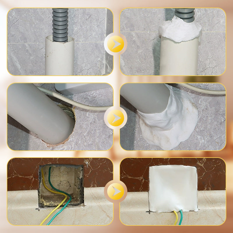 Waterproof Sealant Putty – Easy-to-Mold Filler for Pipe Openings & Wall Gaps
