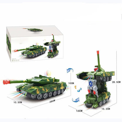 Universal Deformation Electric Police Toy Car