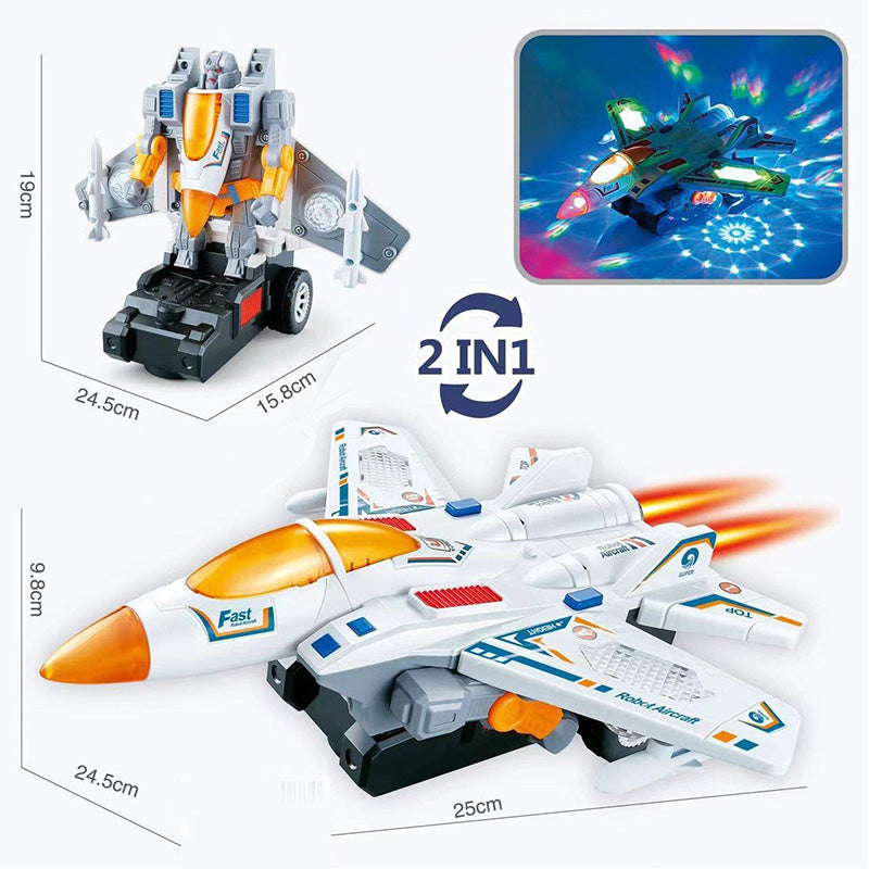 Universal Deformation Electric Police Toy Car