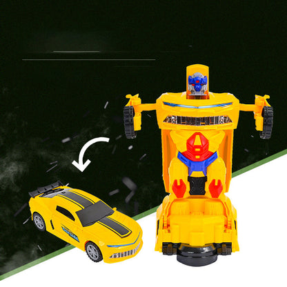 Universal Deformation Electric Police Toy Car