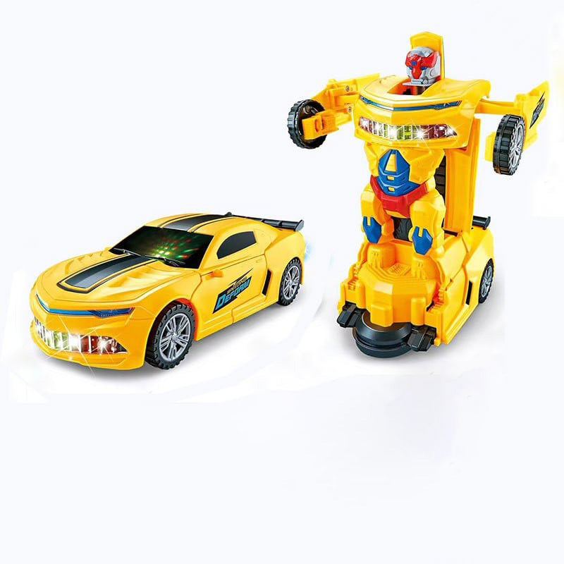 Universal Deformation Electric Police Toy Car