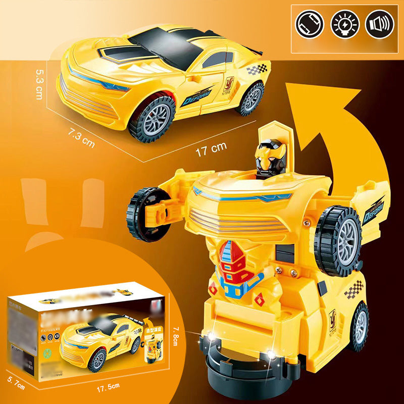 Universal Deformation Electric Police Toy Car