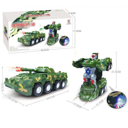 Universal Deformation Electric Police Toy Car