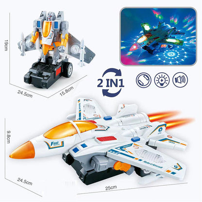 Universal Deformation Electric Police Toy Car
