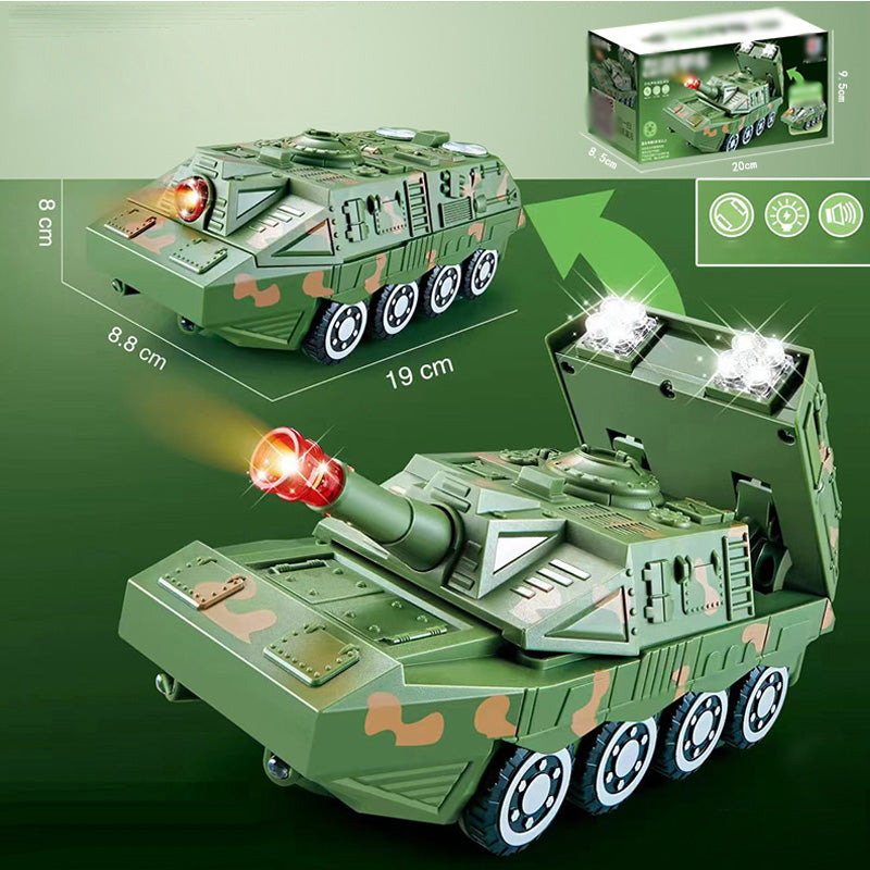 Universal Deformation Electric Police Toy Car