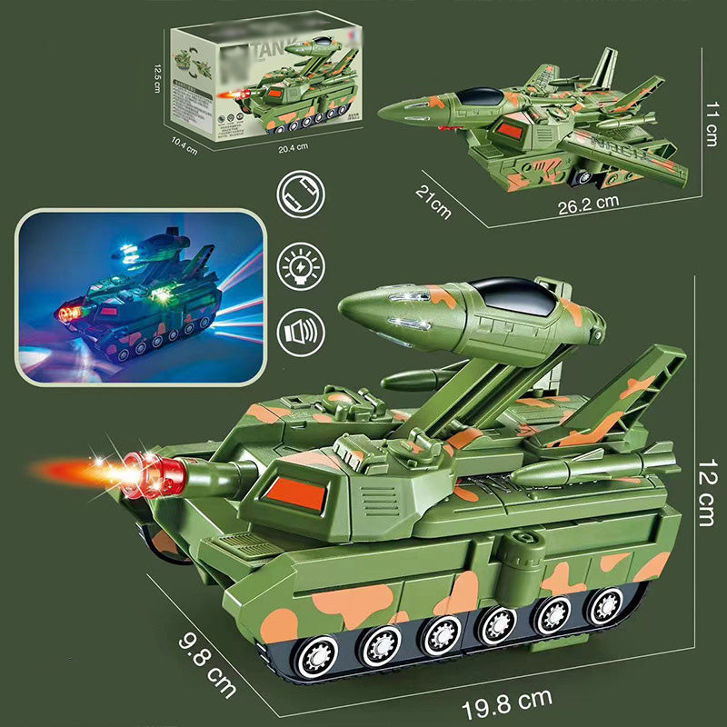 Universal Deformation Electric Police Toy Car