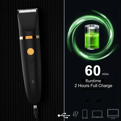 Men's 3-In-1 Multi-Function Hair Trimmer, USB Rechargeable, Water Washable, Ideal Gift for Father and Boyfriend, Multifunctional Hair Trimmer, Hair Removal Trimmer