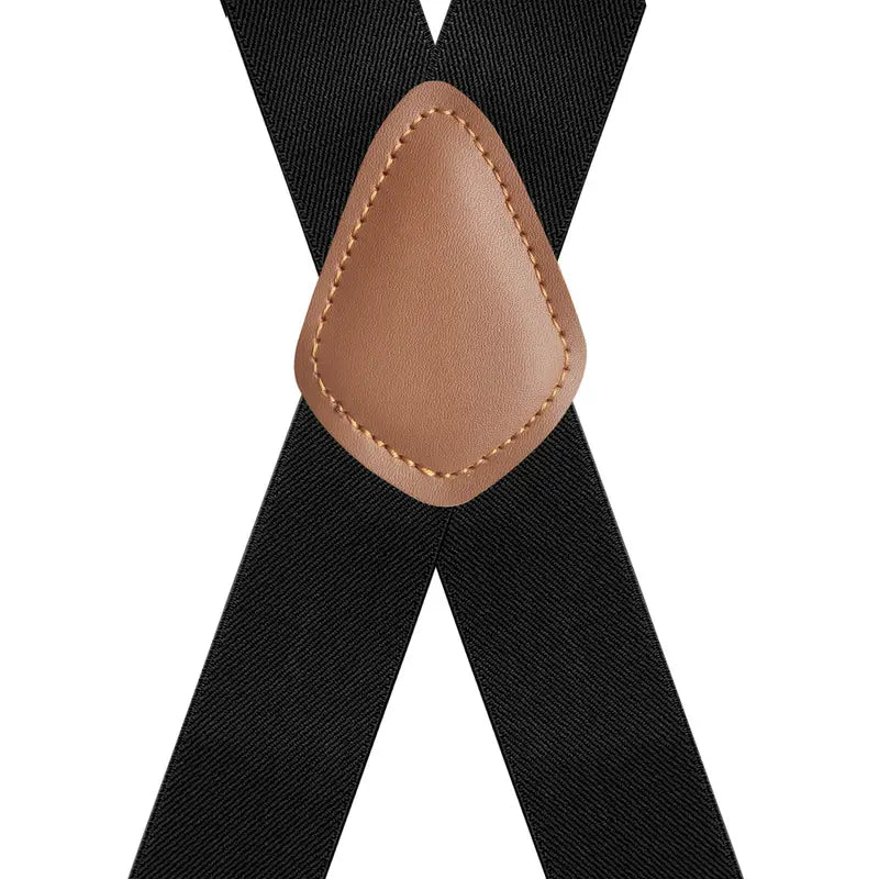 Men's X-Back Suspenders with Hook Clips