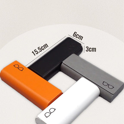 🔥Hot Sale🔥Minimalist Hard Leather Glasses Case