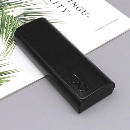 🔥Hot Sale🔥Minimalist Hard Leather Glasses Case